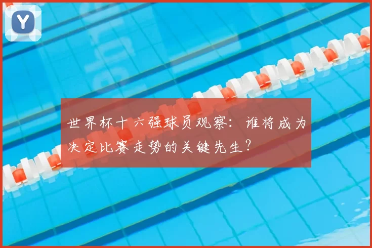 世界杯十六强球员观察：谁将成为决定比赛走势的关键先生？
