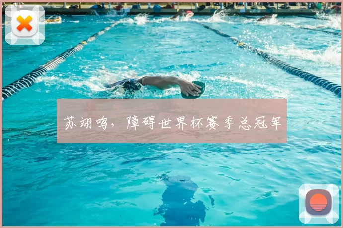 苏翊鸣，障碍世界杯赛季总冠军