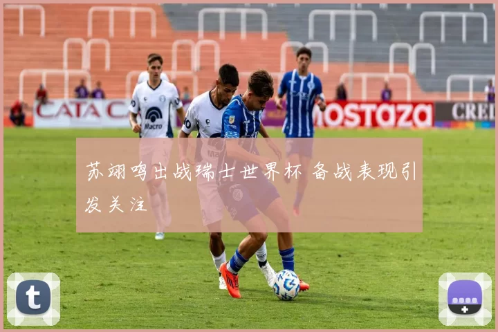 苏翊鸣出战瑞士世界杯 备战表现引发关注